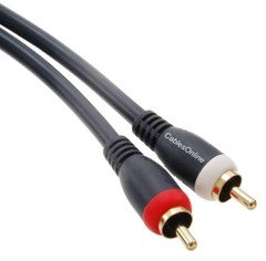 25ft. 2-XLR 3C Female to 2-RCA Male Stereo Audio Cable, CablesOnline XR-A125