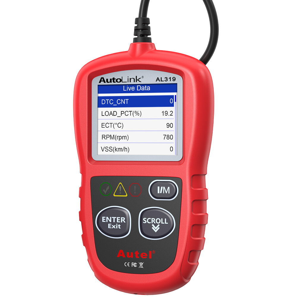 Autel Autolink AL319 Car OBD2 Scanner Code Reader Engine Fault Code Reader