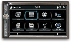 DS18 DDX6.9ML 6.9″ Double-Din Touchscreen Car Stereo Bluetooth USB Mirror Link