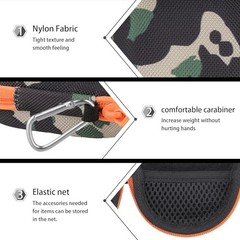 Hard Carrying Case Replacement for JBL Clip 5 Waterproof Portable Camo Case