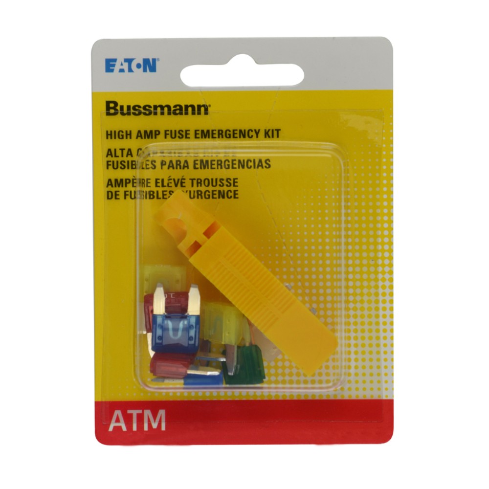 Cooper Bussmann BP/ATM-AH8-RPP High Amp Fuse Emergency Kit 0.5 W in. (Pack of 5)
