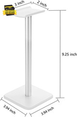 Headphone Stand Gaming Headset Holder Universal Aluminum Metal Headphone Holder