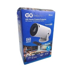 Tzumi GO Theater Mini Projector WiFi BT LED 720p HD 1080 Support Open Box