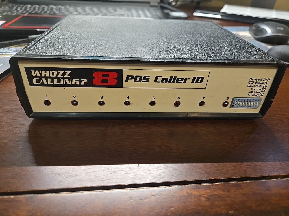 Whozz Calling POS 8 BASIC SERIAL PORT Caller Id Unit G2U