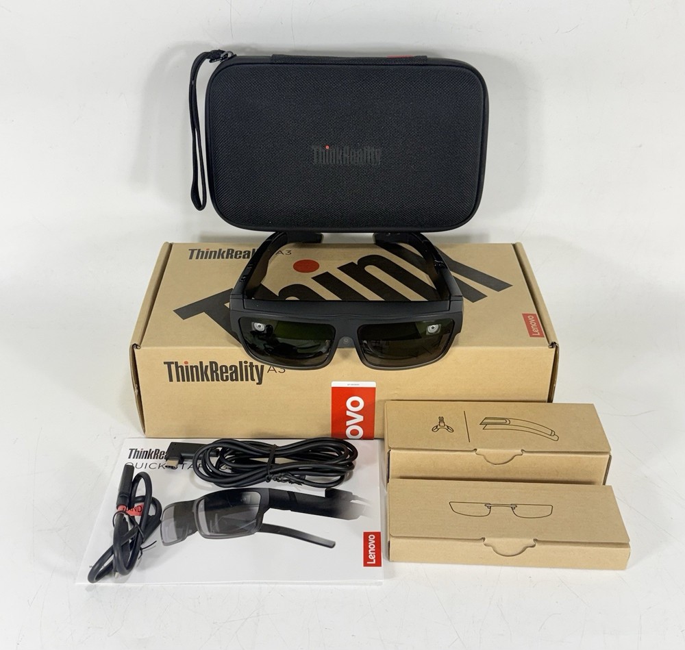 Lenovo ThinkReality A3 Smart Glasses – XR1 3G+32G – Complete / Working