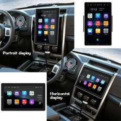 Android 15 Carplay Double 2DIN Rotatable 10.1″ Touch Screen Car Stereo Radio GPS