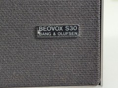 Vintage Pair of Speakers B&O Beovox S30 4-8Ω 30 (50Watt) Type 6301