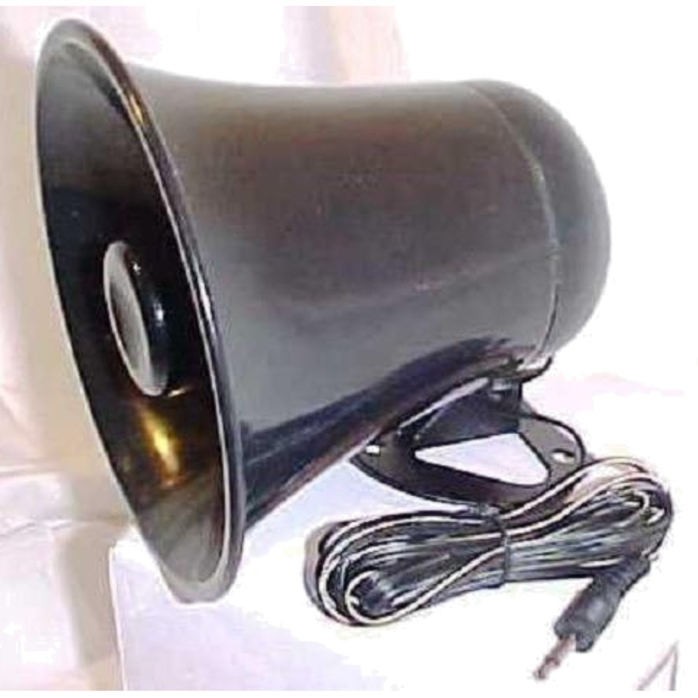 PA Horn Speaker w/Plug & Wire – 5 inch for CB/Ham Radio