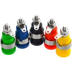 20 PCS 4mm Banana Socket Plug Binding Post Banana Female Plug Jack Connector