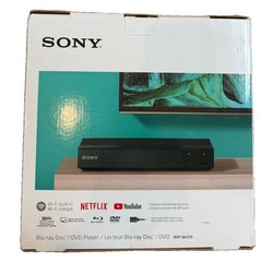 BDP-BX370 Blu-Ray Disc/DVD Player Wi-Fi Built-in HDMI Cable NEW/SEALED