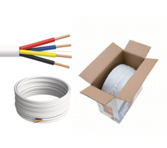 500FT Alarm Security Cable 18/4AWG SOLID Unshielded CCA Fire Burglar Alarm Wire