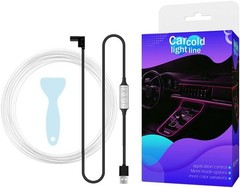 5m Car Ambient Light USB 5V LED Strip Sound Active Multicolor for Home Car