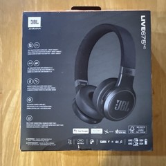 JBL Live 675NC Bluetooth Wireless Over-Ear Adaptive ANC Spatial Sound Mic Black