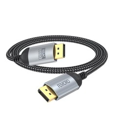 Display Port Cable 3ft, DisplayPort 2.1 16K60Hz 8K120Hz 4K240Hz 2K360Hz 1080P…