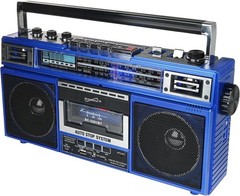 Bluetooth Retro Boombox with Cassette Player & USB/SD Support – SC-3201BT