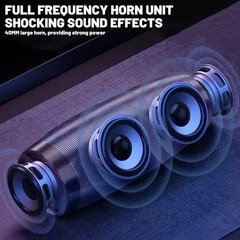 Bluetooth Wireless Portable Speaker Waterproof Stereo Bass USB TF FM Radio LOUD