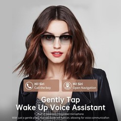 Waterproof Bluetooth Glasses with Audio, UV400 Protection & Quick Charge