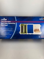 Leviton 47606-BNP, Basic Home Networking Plus Panel – NEW!