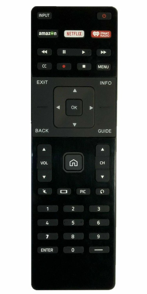 LOT XRT122 for Smart TV Vizio Remote Control Amazon Netflix iHeart Radio APP Key