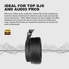 OneOdio Monitor 60 Professional Studio Headphones Wired Over Ear Hi-Res Audio
