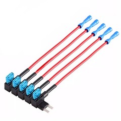 15PCS Car Fuse Holder TAP Adapter Kit 12V 15A 20A Add-a-circuit Standard ATM APM
