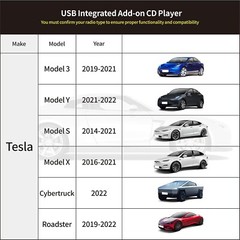 Car External CD Player Car Portable USB Integrated Add-On CD Player Plug n Play