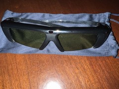 Lot Of 2 Samsung 3D Glasses Tested/batteries. SSG-P2100 With Instructions