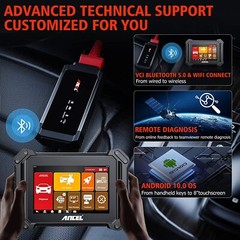 ANCEL V6 PRO OBD2 Scanner Bi-Directional Auto Diagnosti Tool ABS SRS TPMS Reset
