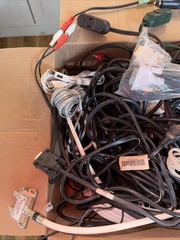Bulk Lot of Cables, Cords and Adapters. HDMI, USB, Power Cords, Audio Misc. #3C