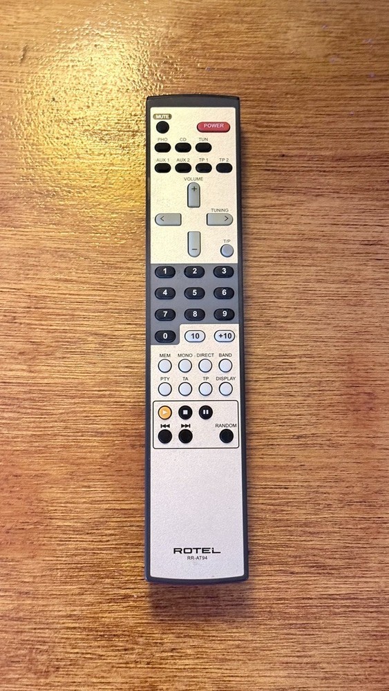 ROTEL RR-AT94 REMOTE CONTROL – NEW – TESTED