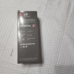 LG CINEMA 3D GLASSES AG-F310 2 PAIRS BLACK BUNDLE