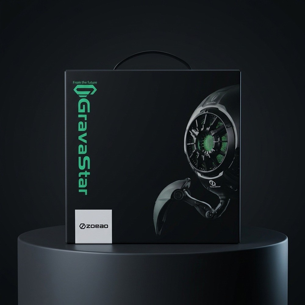 GravaStar Mars Sci-Fi Bluetooth Speaker ZOEAO RGB Gaming Robot 20W TWS Black New