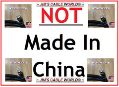 JIMS CABLE WORLD 6 Inch 1 Ft 2 Ft 3 Ft 4 Ft 5 Ft 6 Foot HD RG6 75Ω Coaxial Cable