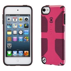 Speck Products CandyShell Grip Case for iPod Touch 5 (Raspberry Pink/Black)