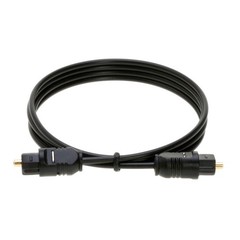 2-Pack – 6FT Toslink Digital Optical Audio Cable SPDIF Fiber Optic Sound Cord