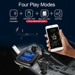 Bluetooth Car FM Transmitter MP3 Player Hands free Radio Adapter Kit USB Charger