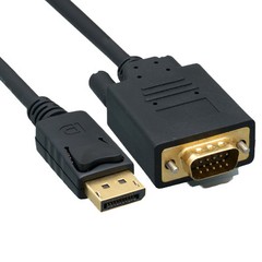 6ft DisplayPort Male to VGA Male 10H1-65106
