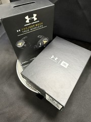 JBL UNDER ARMOUR PROJECT ROCK WIRELESS BLUETOOTH BLACK/GOLD EARBUDS 🔥💥🔥