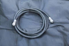 PAIR OF MILITARY CABLE 5 PIN FEMALE / MALE FROM PA SYSTEM – KOREA/VIETNAM ERA