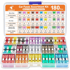 300Pcs Car Fuse Assortment Kit Mini Standard Micro Blade Fuse Set Auto