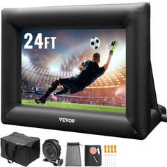 VEVOR Inflatable Movie Screen Inflatable Projector Screen 24 FT Outdoor Theater