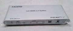 KanexPro 4-Port HDMI 4K Splitter 4k Ultra HDCP 2.2 SP-HD20-1x44k