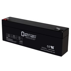 Mighty Max 12V 2.3AH F1 SLA Replacement Battery Compatible With Panasonic PV320