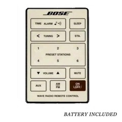 New Bose Wave Radio AWR1-1W AWR1-1G AWR131 AWR113 Remote Control + Battery