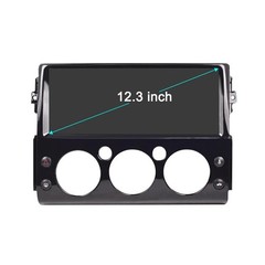 12.3″ Android 15 Carplay Car Stereo Radio GPS Navi For Toyota FJ CRUISER 4+64GB
