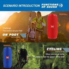 Bluetooth Wireless Portable Speaker Waterproof Stereo Bass USB TF FM Radio