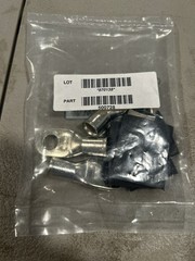 1 Guage Battery Terminals With Shrink Tube. Qty 4