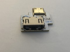 Mini HDMI Male to Standard HDMI Female Adapter PCB 1080p