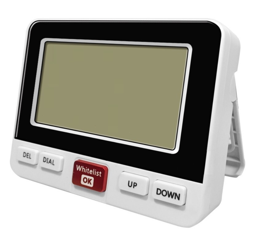 Talking Caller ID Name and Number BIG DISPLAY WHITE LIST STANDALONE ALL PHONES