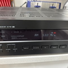 TEAC AG-790A 2-channel 100W AM/FM Stereo Receiver Tested No Remote Works